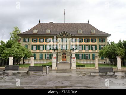 Bern, Switzerland - June 04, 2017: The cantonal Police headquarters (Kantonspolizei) in Bern. Stock Photo