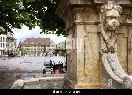 Bern, Switzerland - June 04, 2017: The cantonal Police headquarters (Kantonspolizei) in Bern. Stock Photo