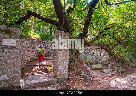 Albania, Vlora province, archaeological site of Butrint, UNESCO World ...