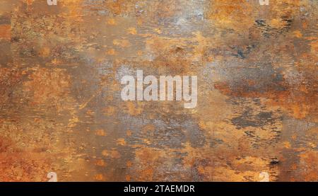Abstract, trendy, texture background with copy space. Old rusty metal texture background. Stock Photo