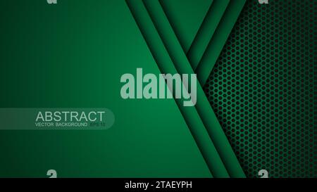 overlapping layers on space for background design Stock Vector