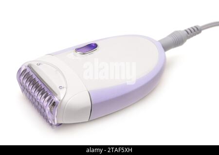 epilator isolated on a white background Stock Photo