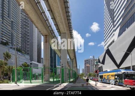 The Underline at downtown Miami, Florida, USA Stock Photo - Alamy
