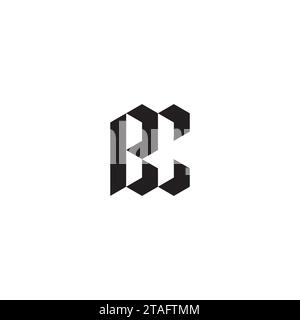 BC initial logo letters in high quality professional design that will print well across any print media Stock Vector