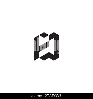 EO initial logo letters in high quality professional design that will print well across any print media Stock Vector