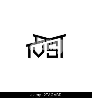 VS Initial Letter in Real Estate Logo concept.eps VS Initial Letter in Real Estate Logo concept Stock Vector
