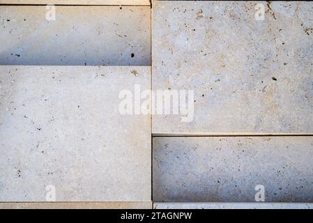 pieces of stone for paving lie in a heap as a background 5 Stock Photo