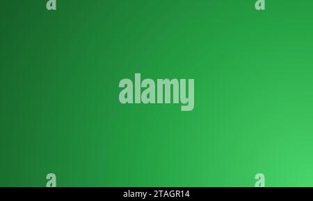 abstract dark and bright green gradient background. simple smooth graphic design wallpaper template. suitable vector for digital, decoration, backdrop Stock Vector