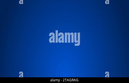 Empty blue room background vector. Abstract gradient for display product backdrop. Stock Vector