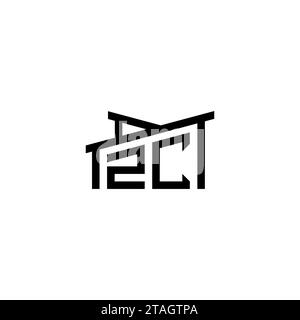 ZC Initial Letter in Real Estate Logo concept.eps ZC Initial Letter in Real Estate Logo concept Stock Vector