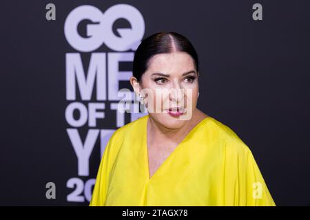 Berlin, Germany. 30th Nov, 2023. Marina Abramovic, performance artist and winner of the 'Men of the Year Award', will attend the 25th 'GQ Men of the Year Awards'. Credit: Christoph Soeder/dpa/Alamy Live News Stock Photo