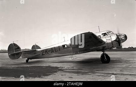 Airplane - Lockheed Model 10 Electra (New Zealand) 1 Stock Photo