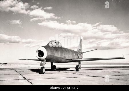 Airplane - North American XF-86 00001 Stock Photo - Alamy