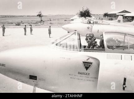 Airplane - Supermarine Attacker Pakistani Air Force 1 Stock Photo