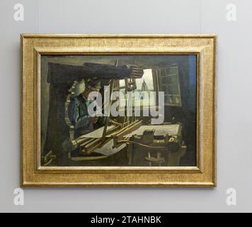 Van The Rapper Vincent van Gogh, a Dutch post-impressionist artist, in a self-portrait ...