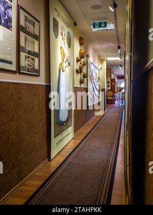 BUDAPEST, HUNGARY - 2 NOVEMBER, 2022: Szamos Chocolate Museum in Budapest center Stock Photo