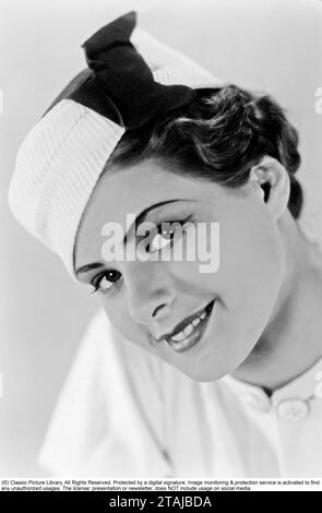 Swedish actress Ingrid Bergman, 1915-1982. 1936 Stock Photo