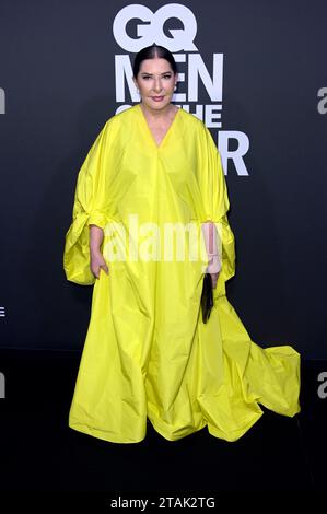 Marina Abramovic bei der 25. Verleihung der GQ Men of the Year Awards 2023 im The Tunnel. Berlin, 30.11.2023 Stock Photo