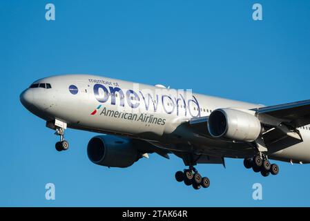 OneWorld branded American Airlines Boeing 777-223/ER