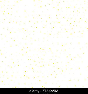 Seamless pattern background with cute yellow dots with hand-drawn crayon touch Stock Vector