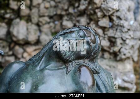 Castelpetroso, Sanctuary of the Madonna Addolorata. The places of the Apparition Stock Photo