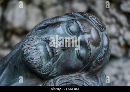 Castelpetroso, Sanctuary of the Madonna Addolorata. The places of the Apparition Stock Photo