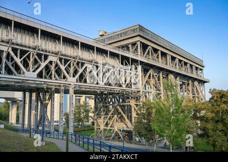 Altes Schiffshebewerk Niederfinow, Brandenburg, Deutschland *** Old Niederfinow boat lift, Brandenburg, Germany Credit: Imago/Alamy Live News Stock Photo