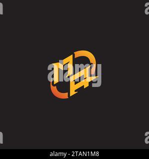 AM combination letter unique initials logo esport for gaming team, youtube, twitch Stock Vector