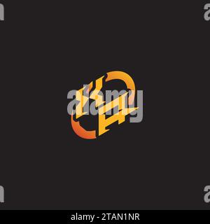AX combination letter unique initials logo esport for gaming team, youtube, twitch Stock Vector