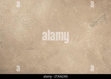 beige color painted wall background Stock Photo