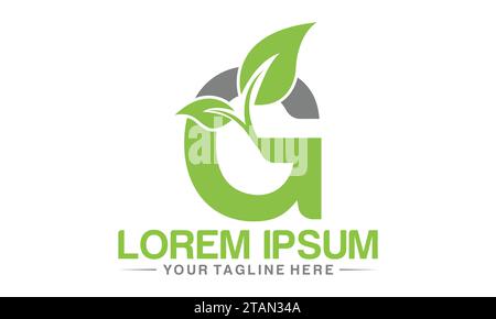 Leaf Logo Design Unique and Creative Logo Design Stock Vector