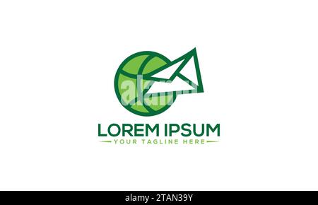 Message Logo Design Unique and Modern Logo Design Stock Vector