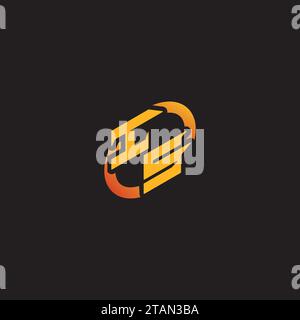 SI combination letter unique initials logo esport for gaming team, youtube, twitch Stock Vector
