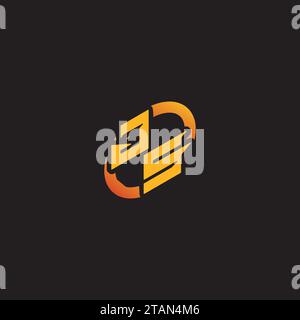 SJ combination letter unique initials logo esport for gaming team, youtube, twitch Stock Vector