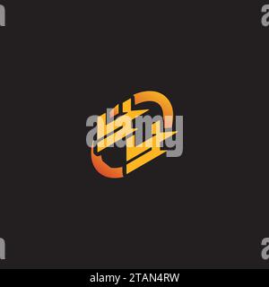 YY combination letter unique initials logo esport for gaming team, youtube, twitch Stock Vector