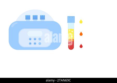 Blood plasma, conceptual illustration Stock Photo