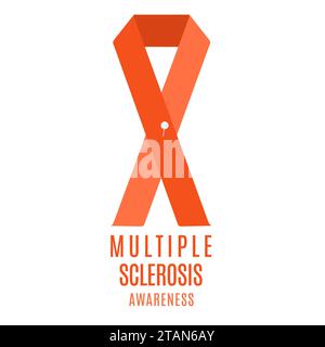 Multiple sclerosis, conceptual illustration Stock Photo
