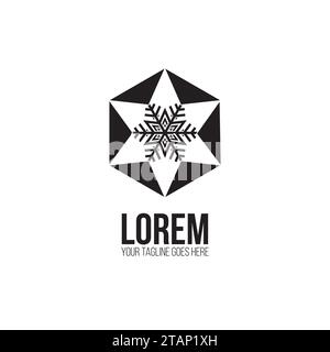A sophisticated and decorative logo design for a business with Abstract art Stock Vector