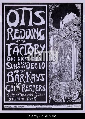Vintage Concert Poster Otis Redding And B B King 1965 Fillmore Vintage Concert Poster Otis Redding And B B King 1965 Fillmore