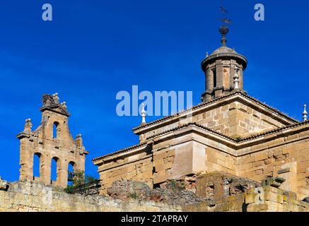 Europe, Spain, Castile and León; Sanjuanejo, The Monasterio de Santa María de la Caridad Stock Photo