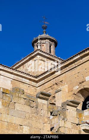 Europe, Spain, Castile and León; Sanjuanejo, The Monasterio de Santa María de la Caridad Stock Photo