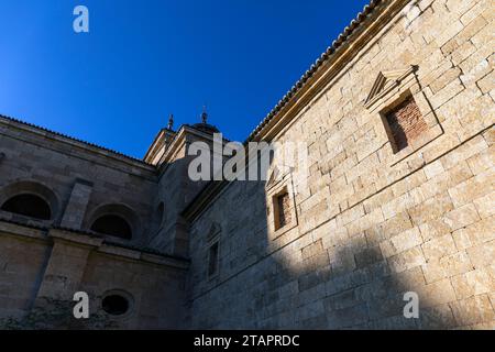 Europe, Spain, Castile and León; Sanjuanejo, The Monasterio de Santa María de la Caridad Stock Photo