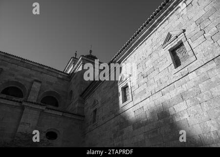 Europe, Spain, Castile and León; Sanjuanejo, The Monasterio de Santa María de la Caridad Stock Photo