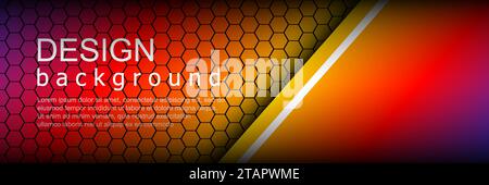 background vector overlap layer with space for text and message design Stock Vector