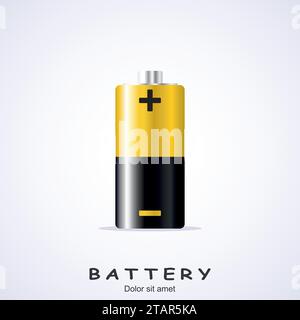Vector illustration of battery icon Stock Vector
