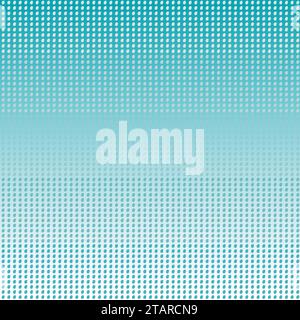 halftone background with blue spots; gradient background; spot design; vector illustration; Stock Vector