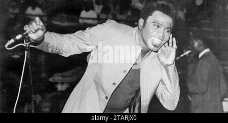 JAMES BROWN (1933-2006)   American funk musician about 1968 Stock Photo