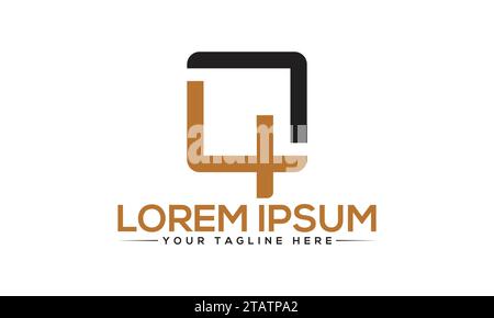 Q Logo Design Unique and Modern Logo Design Stock Vector
