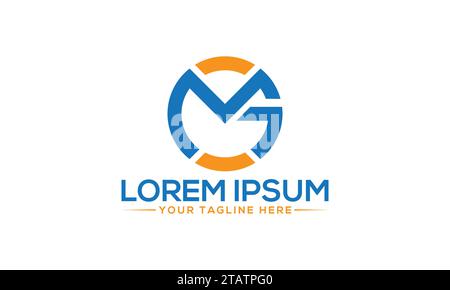 OG Letter Logo Design. Creative and Professional OG GO Logo Design Vector. Stock Vector