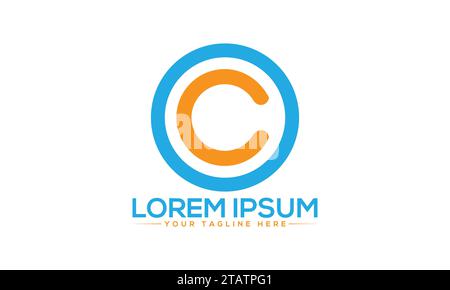 OC Letter Logo Design. Creative and Professional Logo Design. Stock Vector